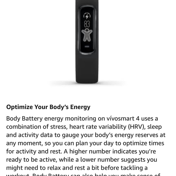 Garmin vivo smart 4 small/medium - Picture 8 of 9